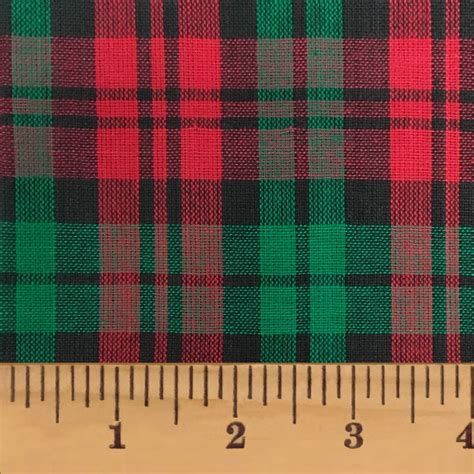 tartan plaids mylar polyester cotton red green gold metallic fabric|Metallic Tartan Plaid Fabric .